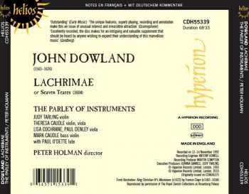 CD The Parley Of Instruments: Lachrimae Or Seaven Teares