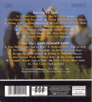 2CD John Dummer Blues Band: John Dummer Blues Band - Cabal / John Dummer Band - John Dummer Band
