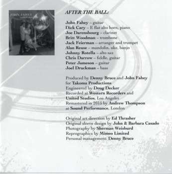 CD John Fahey & His Orchestra: Of Rivers And Religion / After The Ball