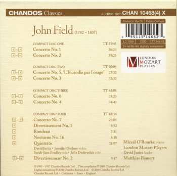 4CD/Set di cofanetti John Field: The Piano Concertos