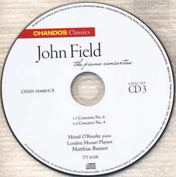 4CD/Set di cofanetti John Field: The Piano Concertos