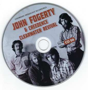 6CD/Set di cofanetti Creedence Clearwater Revival: Box - Legendary Broadcast Recordings