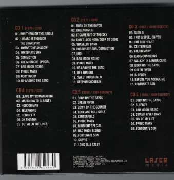 6CD/Set di cofanetti Creedence Clearwater Revival: Box - Legendary Broadcast Recordings