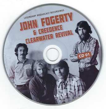 6CD/Set di cofanetti Creedence Clearwater Revival: Box - Legendary Broadcast Recordings