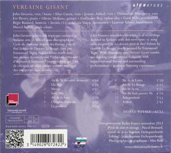 CD John Greaves: Verlaine Gisant