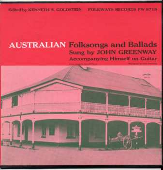 Album John Greenway: Australian Folksongs And Ballads