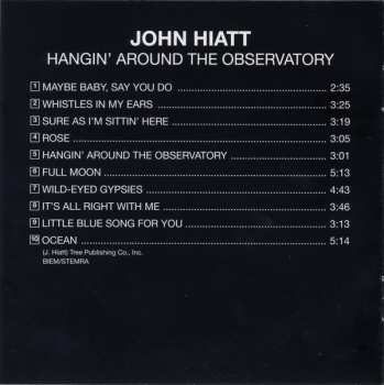 CD John Hiatt: Hangin' Around The Observatory
