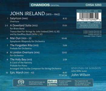 SACD John Wilson: The Forgotten Rite ‧ Mai-Dun ‧ A Dowland Suite ‧ Epic March ‧ A London Overture ‧ Satyricon ‧ The Holy Boy