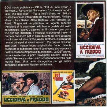 CD Weyman Parham: Uccideva A Freddo (Colonna Sonora Originale - Edizione Speciale) LTD