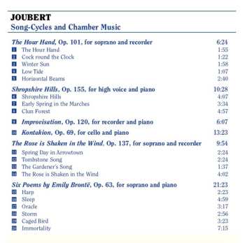 CD John Joubert: Four Song-Cycles
