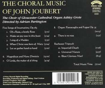 CD John Joubert: The Choral Music Of John Joubert