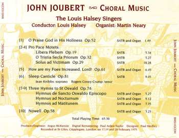 CD John Joubert: Choral Music