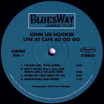 LP John Lee Hooker: Live At Café Au Go Go LTD | CLR