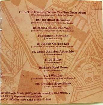 CD John Lee Hooker: Jack O'Diamonds 1949 Recordings