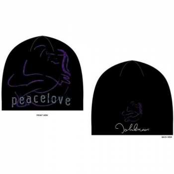 Merch John Lennon: Berretto Peace & Love