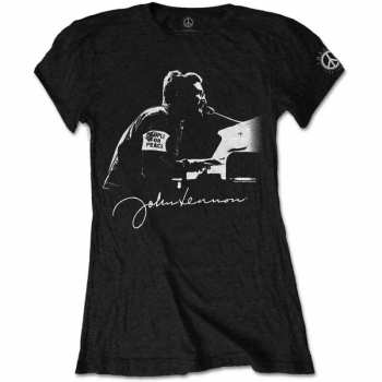 Merch John Lennon: Donne Maglietta People For Peace 