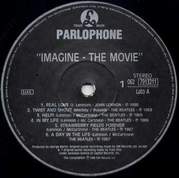 2LP John Lennon: Imagine - Music From The Motion Picture
