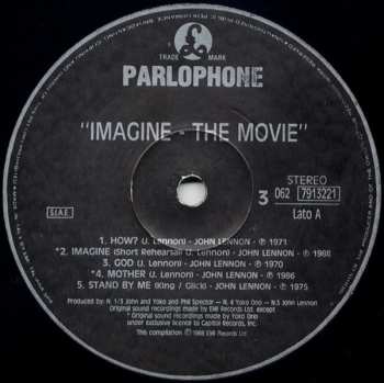 2LP John Lennon: Imagine - Music From The Motion Picture
