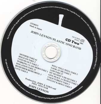 2CD/Set di cofanetti John Lennon: John Lennon / Plastic Ono Band
