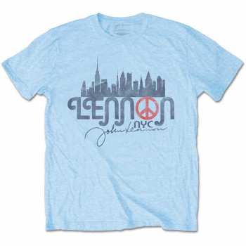Merch John Lennon: Maglietta Nyc Skyline 