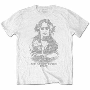 Merch John Lennon: Maglietta Peace 