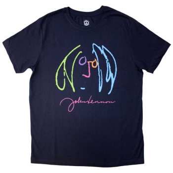 Merce John Lennon: John Lennon Unisex T-shirt: Self Portrait Full Colour (small) S