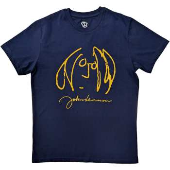 Merce John Lennon: John Lennon Unisex T-shirt: Self Portrait (small) S
