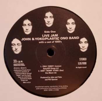 2LP The Plastic Ono Band: Some Time In New York City