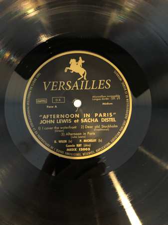 LP Sacha Distel: Afternoon In Paris LTD