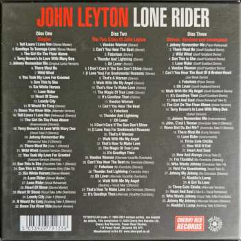 3CD/Set di cofanetti John Leyton: Lone Rider (The Holloway Road Sessions 1960-1962)