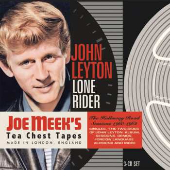 3CD/Set di cofanetti John Leyton: Lone Rider (The Holloway Road Sessions 1960-1962)