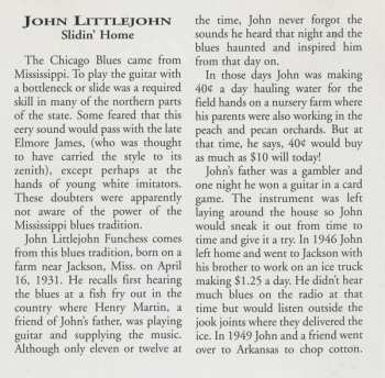 CD John Littlejohn: Slidin' Home
