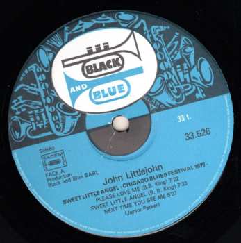 CD John Littlejohn: Sweet Little Angel