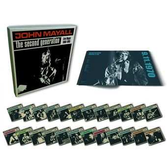 30CD/Set di cofanetti John Mayall: The Second Generation: Live Magic 1968-1993