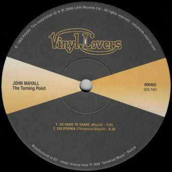 2LP John Mayall: The Turning Point