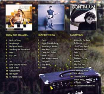 3CD/Set di cofanetti John Mayer: 3CD ROOM FOR SQUARES - HEAVIER THINGS - CONTINUUM