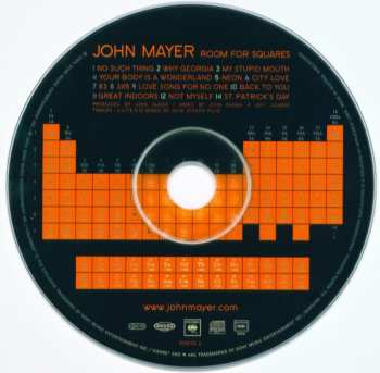3CD/Set di cofanetti John Mayer: 3CD ROOM FOR SQUARES - HEAVIER THINGS - CONTINUUM