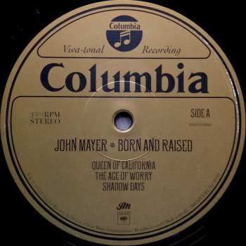2LP/CD John Mayer: Born And Raised