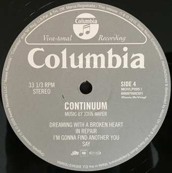 2LP John Mayer: Continuum