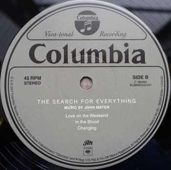 2LP John Mayer: The Search For Everything