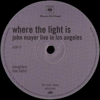 4LP/Set di cofanetti John Mayer: Where The Light Is: John Mayer Live In Los Angeles