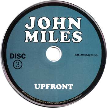 3CD/Set di cofanetti John Miles: The Albums 1983-93
