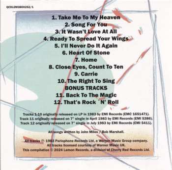 3CD/Set di cofanetti John Miles: The Albums 1983-93