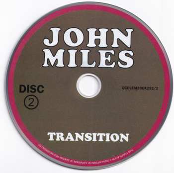 3CD/Set di cofanetti John Miles: The Albums 1983-93