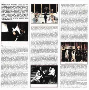 CD Mel Brooks: High Anxiety - Original Soundtrack / Mel Brooks' Greatest Hits Featuring The Fabulous Film Scores Of John Morris 