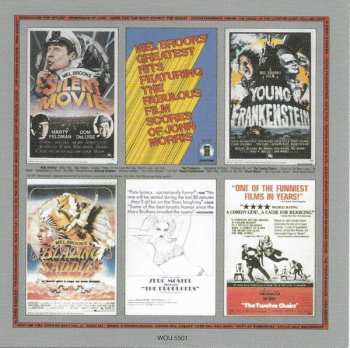 CD Mel Brooks: High Anxiety - Original Soundtrack / Mel Brooks' Greatest Hits Featuring The Fabulous Film Scores Of John Morris 
