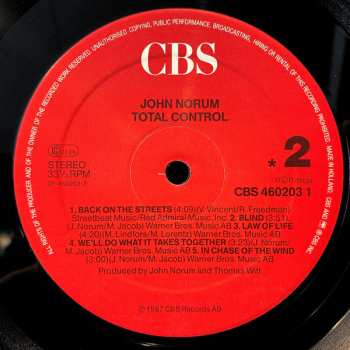 LP John Norum: Total Control