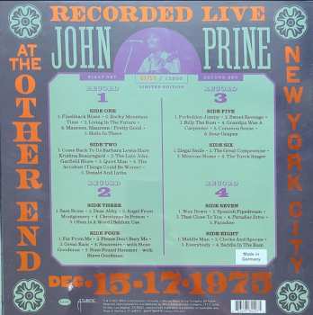 4LP/Set di cofanetti John Prine: Live At The Other End Dec. 1975 LTD