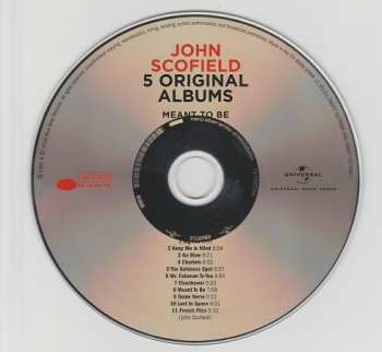 5CD/Set di cofanetti John Scofield: 5 Original Albums