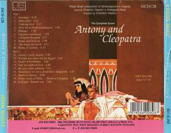 CD John Scott: Antony And Cleopatra (The Complete Original Motion Picture Score)